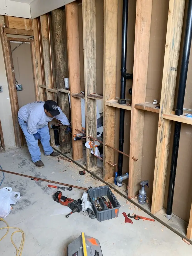 Commercial rough-in plumbing for Trenchless Sewer Repair in Baldwin Estates